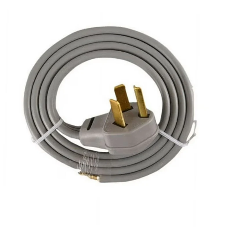 GE Dryer Power Cord (6 Feet Length) - WX09X10004, Replaces: WX09X0004