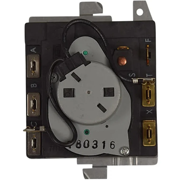 GE Dryer Timer - WE04X25281, Replaces: WW02F00658