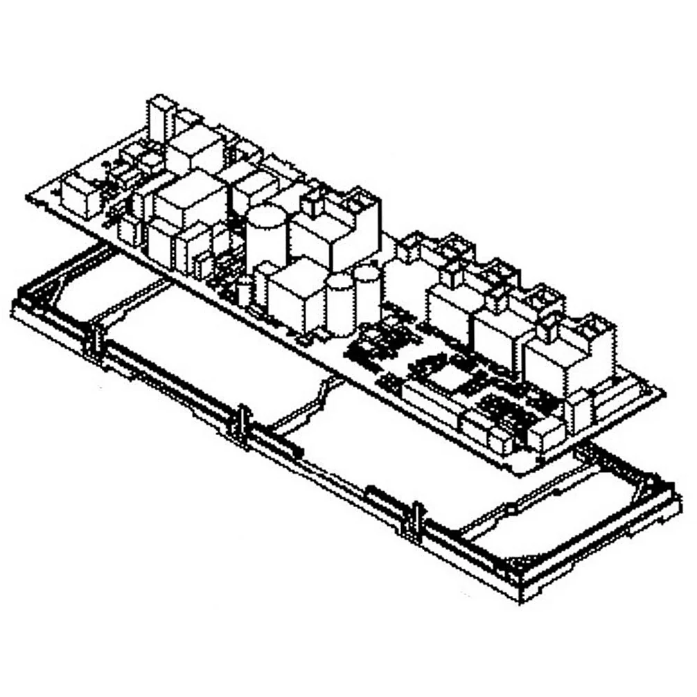 GE Range /Oven Control Board - WB27X36808, Replaces: WB27X33036