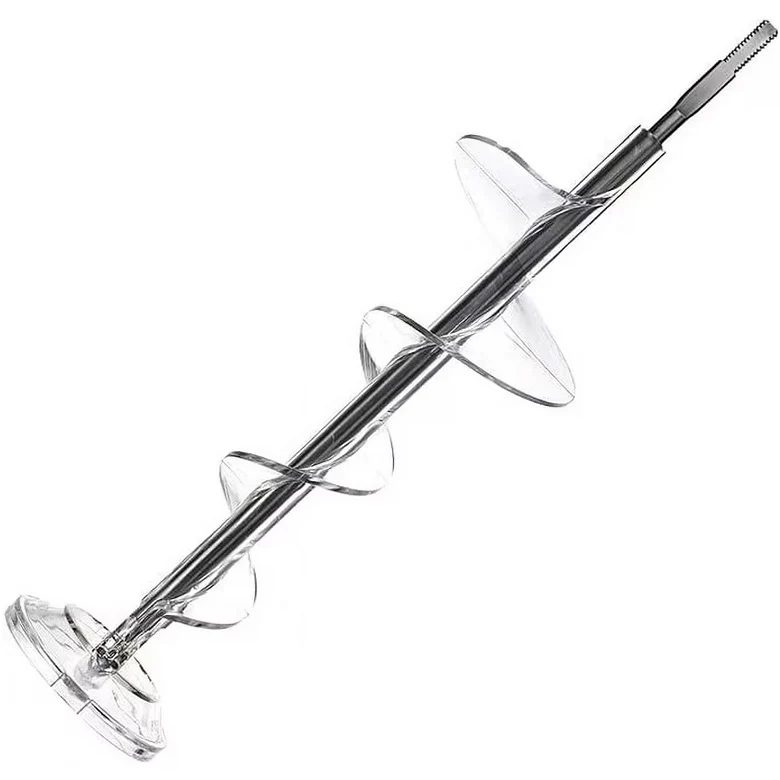 GE Refrigerator Ice Bucket Auger - WR29X43990, Replaces: WR01F00640