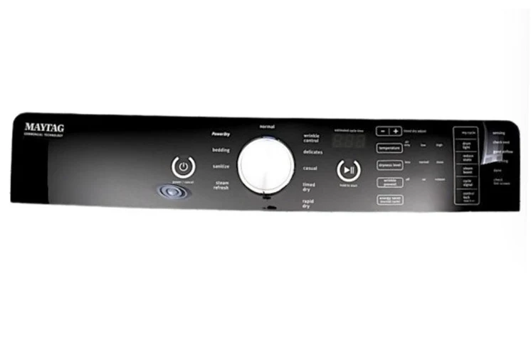 Whirlpool Dryer Control Panel - W10919206, Replaces: W10783696