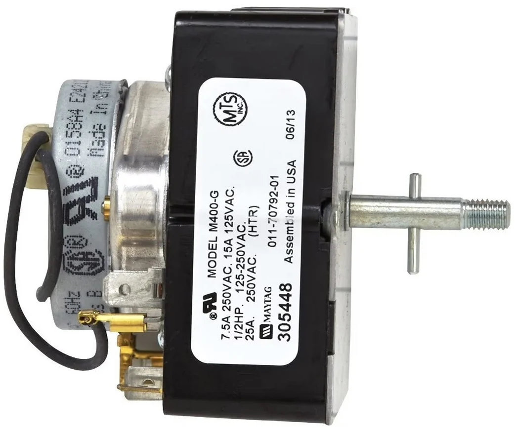 Whirlpool Dryer Timer Assembly - WP305448, Replaces: 3-5209
