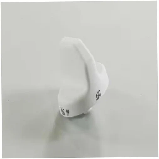 Whirlpool Range /Oven Burner Valve Knob (White) - WP74002446, Replaces: 74002446