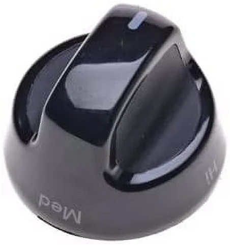 Whirlpool Range /Oven Control Knob (Black) - WPW10160374, Replaces: W10160374