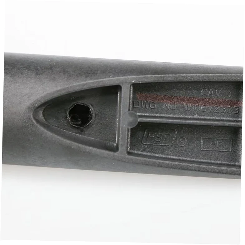 Whirlpool Refrigerator Door Handle (Black) - WPW10672334, Replaces: W10672334